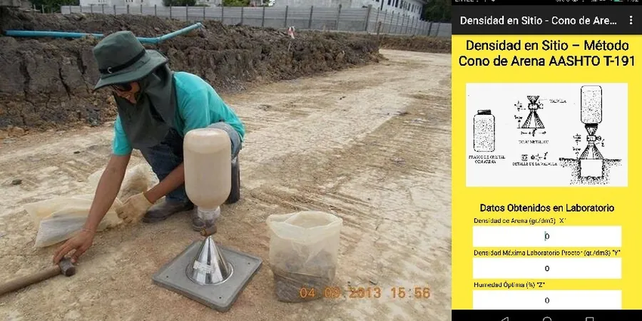 Densidad de Campo (Cono de Arena) en Tlaquepaque: Control de Compactación Confiable
